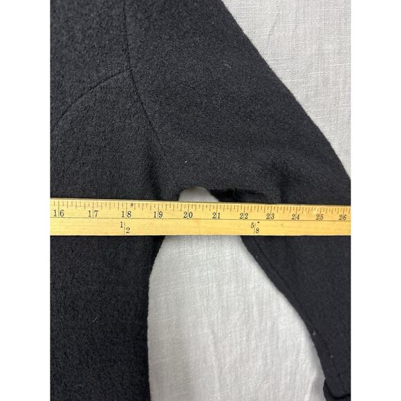 Icelandic Design Button Floral Embroidery Wool Cardigan Sweater Jacket Size M - Picture 8 of 10